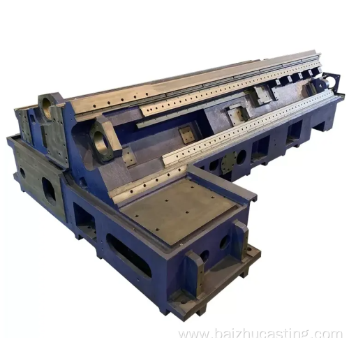 Nodular cast iron machine tool castings are preferred